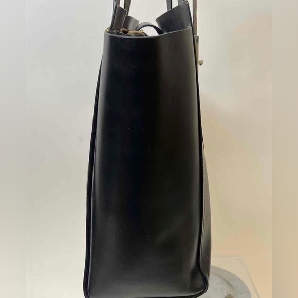 Kate Spade Black Leather Large Arbour Hill Elodie Shopping Tote - Picture 4 of 12